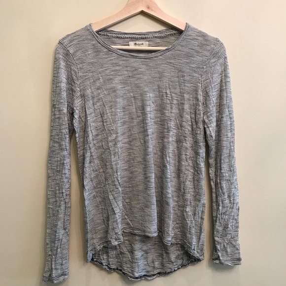 Madewell Tops - Madewell Long Sleeve Stripe Shirt
